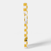 Coques Case-Mate iPhone cacahuètes | Drapeau À damiers bois (Verso / Gauche)