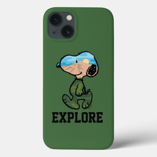 Coques Case-Mate iPhone cacahuètes | Grande neige extérieure (Verso)