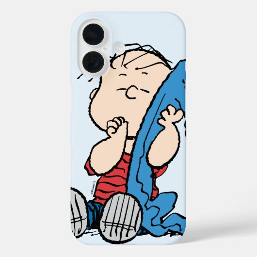 Coques Case-Mate iPhone cacahuètes | Linus et sa couverture (Verso)