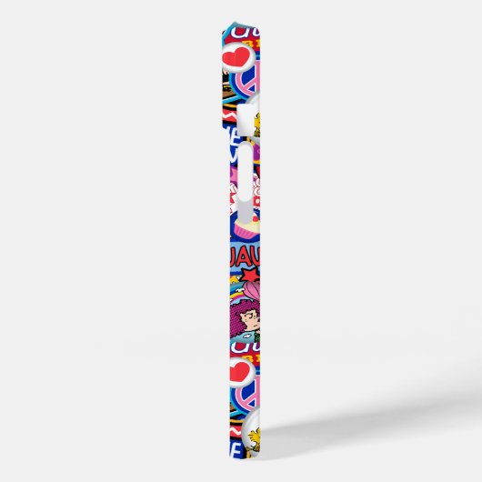 Coques Case-Mate iPhone cacahuètes | Motif de patchs Mixtape (Verso / Gauche)
