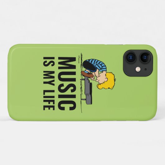 Coques Case-Mate iPhone cacahuètes | Schroeder (Dos (Horizontal))