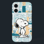 Coques iPhone 16 cacahuètes | Snoopy Comic Motif<br><div class="desc">Snoopy est l'adorable beagle de Charlie Brown dans la bande dessinée Peanuts de Charles M. Schulz. Découvrez ce joli dessin Peanuts avec Snoopy sur un motif de bande dessinée.</div>