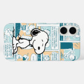 Coques Case-Mate iPhone cacahuètes | Snoopy Comic Motif (Verso (horizontal))