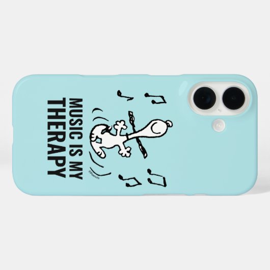 Coques Case-Mate iPhone cacahuètes | Snoopy Dancing (Verso (horizontal))