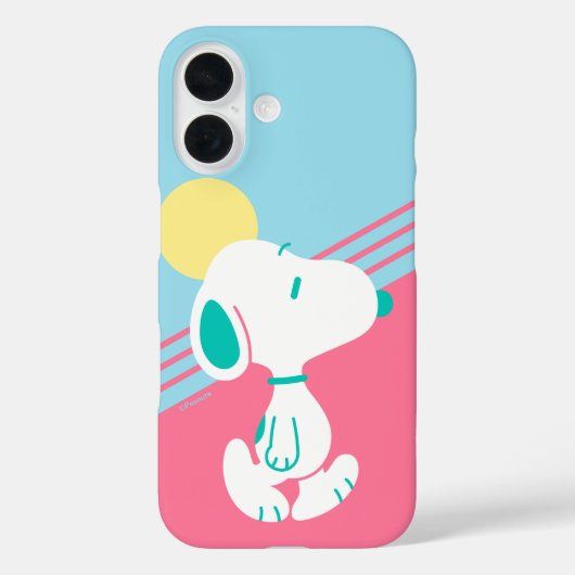 Coques Case-Mate iPhone cacahuètes | Snoopy Deco Dreams Sun (Verso)