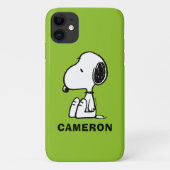 Coques Case-Mate iPhone cacahuètes | Snoopy En Bas (Dos)