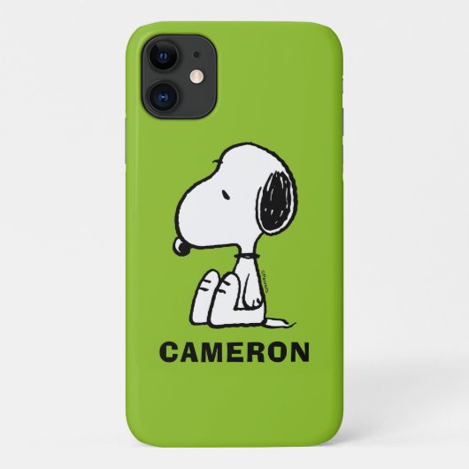 Coques Case-Mate iPhone cacahuètes | Snoopy En Bas (Dos)