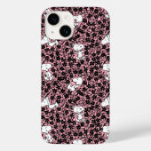 Coques Case-Mate iPhone cacahuètes | Snoopy Flower Vine Motif (Verso)
