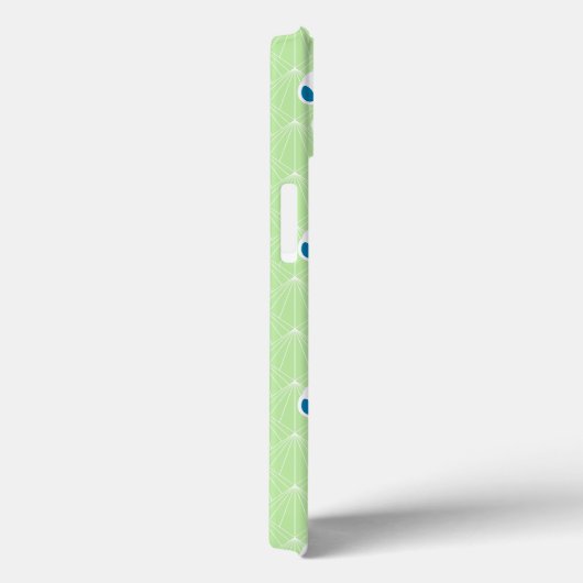 Coques Case-Mate iPhone cacahuètes | Snoopy Green Deco Dreams Motif (Verso / Droite)