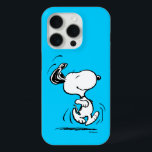 Coque iPhone 15 Pro cacahuètes | Snoopy Happy Dance<br><div class="desc">Snoopy est l'adorable beagle de Charlie Brown dans la bande dessinée Peanuts de Charles M. Schulz. Découvrez ce joli dessin de cacahuètes avec ce chien adorable.</div>