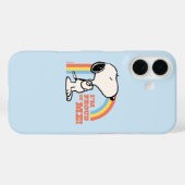 Coques Case-Mate iPhone cacahuètes | Snoopy Je suis fier de moi (Verso (horizontal))