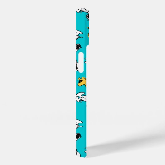 Coques Case-Mate iPhone cacahuètes | Snoopy & Lunettes de soleil Motif (Verso / Droite)
