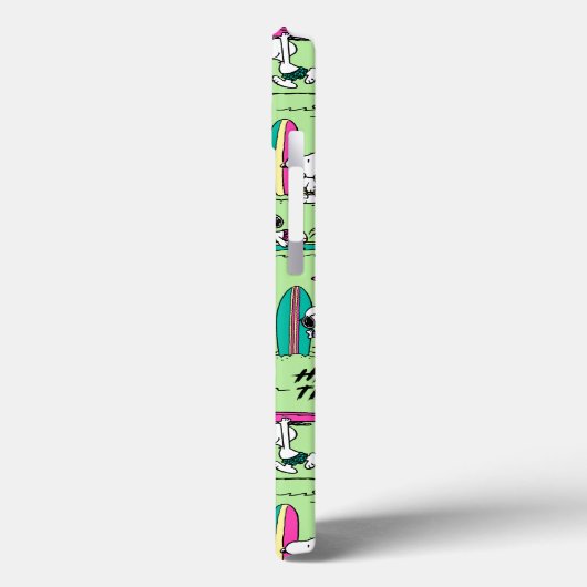 Coques Case-Mate iPhone cacahuètes | Snoopy Ocean High Tide Motif (Verso / Gauche)