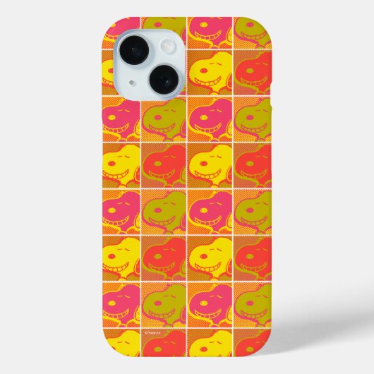 Coques Case-Mate iPhone cacahuètes | Snoopy Pop Art Motif (Verso)