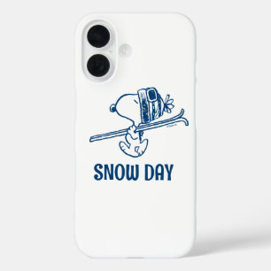Coques iPhone 16 cacahuètes   Snoopy Ski Trip