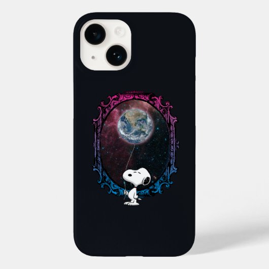 Coques Case-Mate iPhone cacahuètes | Snoopy Spacé Out Balloon (Verso)