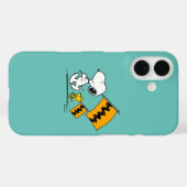Coques Case-Mate iPhone cacahuètes | Snoopy & Woodstock (Verso (horizontal))