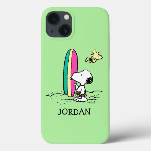 Coques Case-Mate iPhone cacahuètes | Snoopy & Woodstock | Ajouter Votre No (Verso)
