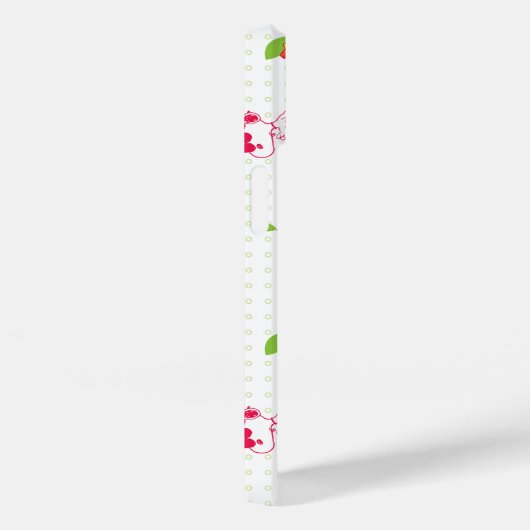 Coques Case-Mate iPhone cacahuètes | Snoopy & Woodstock Cherry Motif (Verso / Droite)