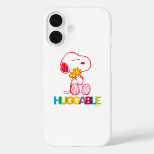 Coques iPhone 16 cacahuètes   Snoopy & Woodstock Huggable