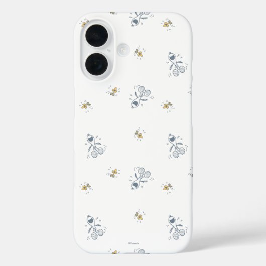 Coques Case-Mate iPhone cacahuètes | Snoopy & Woodstock Laughing Motif (Verso)
