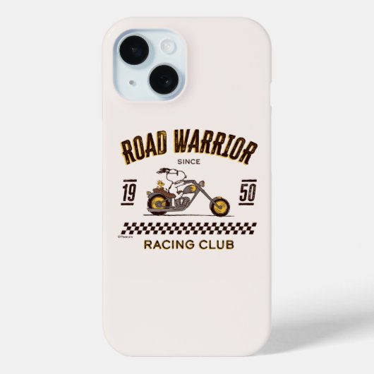 Coques Case-Mate iPhone cacahuètes | Snoopy & Woodstock Road Warriors (Verso)