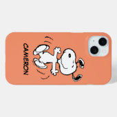 Coques Case-Mate iPhone cacahuètes | Une Danse Heureuse Snoopy (Verso (horizontal))