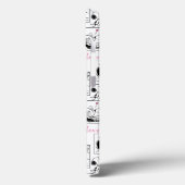 Coques Case-Mate iPhone cacahuètes | Valentine Heart Love Motif (Verso / Gauche)