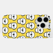 Coques Case-Mate iPhone Cacatoès à yeux bleus (Verso (horizontal))