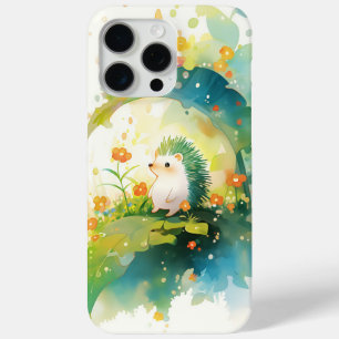 Coque iPhone 15 Pro Max Cachette de feuilles du hérisson