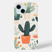 Coques Case-Mate iPhone Cactus amusant iPhone couverture (Verso)