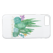 Coques Case-Mate iPhone Cactus, aquarelle (Dos (Horizontal))
