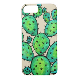 Coque Case-Mate Pour iPhone Cactus épineux d'aquarelle magnifique