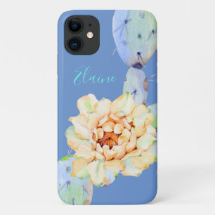 Case-Mate iPhone Case Cactus fleur de désert aquarelle pêche pourpre
