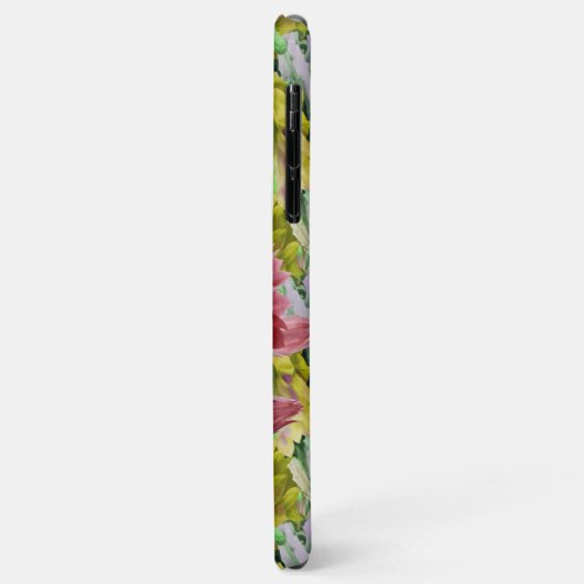 COQUES Case-Mate iPhone CACTUS FLEURIER, FLEURS JAUNES ROUGES FLEURS (Dos/Gauche)