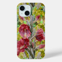 CACTUS FLEURIER, FLEURS JAUNES ROUGES FLEURS