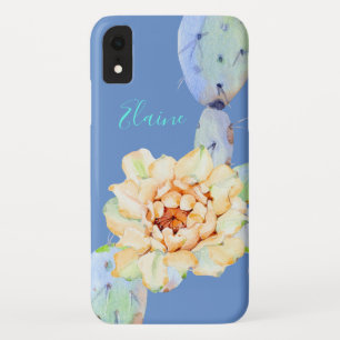 Case-Mate iPhone Case Cactus fleurs du désert aquarelle pêche violette