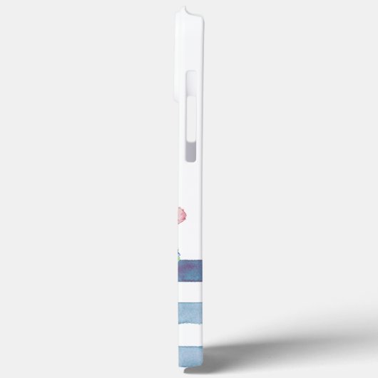 Coques Case-Mate iPhone Cactus Fleurs Succulentes Stripes (Verso / Gauche)