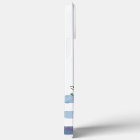 Coques Case-Mate iPhone Cactus Fleurs Succulentes Stripes (Verso / Droite)