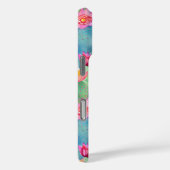 Coques Case-Mate iPhone Cactus Flower INITIALS Aquarelle Art Desert (Verso / Droite)