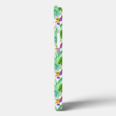 Coques Case-Mate iPhone Cactus lumineux d'aquarelle et motif succulent (Verso / Gauche)