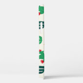 Coques Case-Mate iPhone Cactus Naturel : Art Folk Sans Couleur. (Verso / Droite)