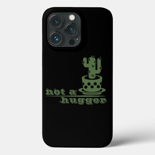 Coques Case-Mate iPhone Cactus Pas un gros cactus drôle dire (Verso)