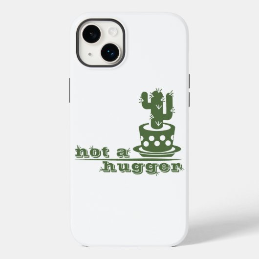 Coques Case-Mate iPhone Cactus Pas un gros cactus drôle dire (Verso)