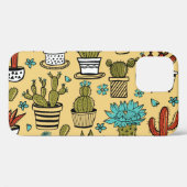 Coques Case-Mate iPhone Cactus Succulent : Esquisse tirée à la main (Verso (horizontal))