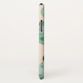 Coques Case-Mate iPhone Cactus sur le corail (Dos/Droite)