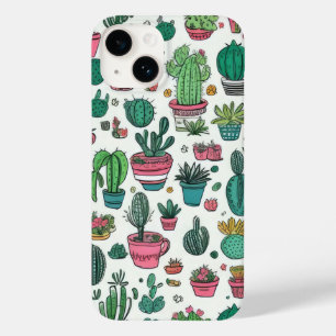 Coque Pour iPhone 14 Cactus Téléphone Motif Succulent