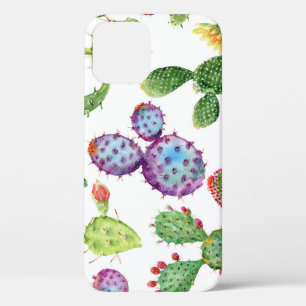 Case-Mate iPhone Case Cactus tropicaux : Aquarelle Motif sans couture