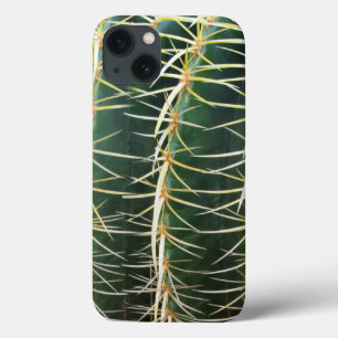 iPhone 13 Coque Cactus vert botanique de sphère