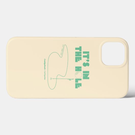 Coques Case-Mate iPhone Caddyshack | C'est dans le trou (Verso (horizontal))